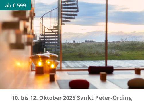 ab € 599 10. bis 12. Oktober 2025 Sankt Peter-Ording